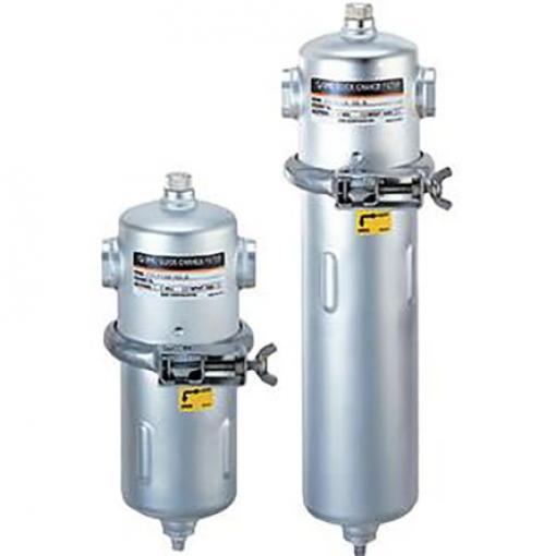 Pneumatický filtr, řada: FQ1 13 μm, max. průtok: 20 L/min, přípojka portu: 1 in Ruční 1 Mpa SMC