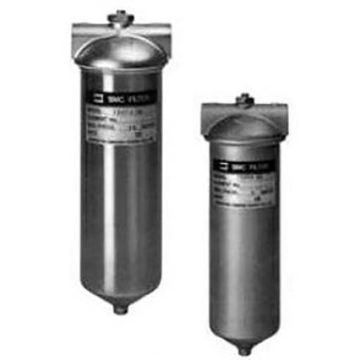 Pneumatický filtr, řada: FGD 50 μm, max. průtok: 60 L/min, přípojka portu: 3/8 in Ruční 0.7 Mpa SMC