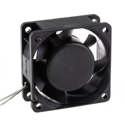 Axiální ventilátor, řada: MA AC, 60 x 60 x 25mm, průtok vzduchu: 30.6m³/h 4.4W 230 V AC