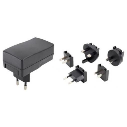Adaptér AC/DC, výstup: 9V dc, počet výstupů: 1 AC/DC adaptér 600mA 5.4W pro zdravotnictví