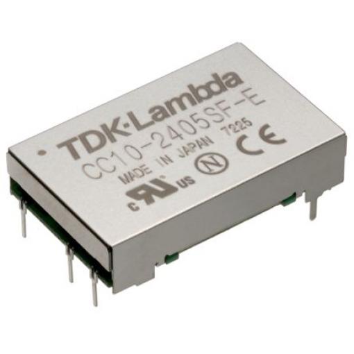 TDK-Lambda Měnič DC/DC CC-E, výstup: 12 V dc 500 V ac, Vin 24V dc 1 A, Vin 24V dc 10 W -40 °C 85 °C Průchozí otvor
