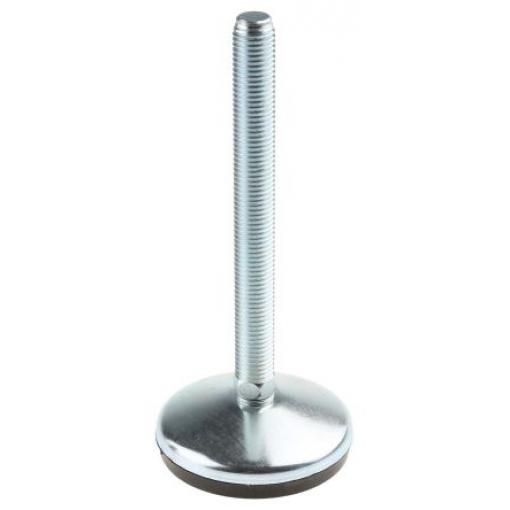 RS PRO M16 80 mm Zinkovaná ocel Nastavitelná noha 1000 kg 10 °