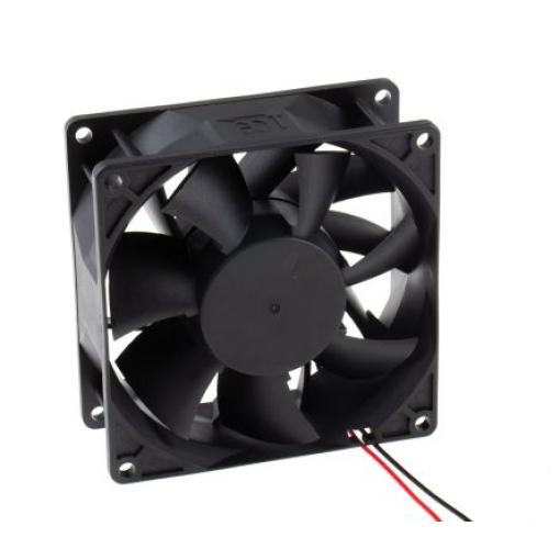 Sunon Axiální ventilátor, řada: PMD, průtok vzduchu: 156 m³/h 6 W 24 V dc 250 mA 92 mm 92 mm 38 mm