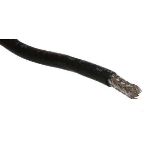Koaxiální kabel, řada: Alpha Essentials Coaxial Cable RG174/U, Červená, Černá Polyvinylchlorid, vnější průměr: 2.59 mm