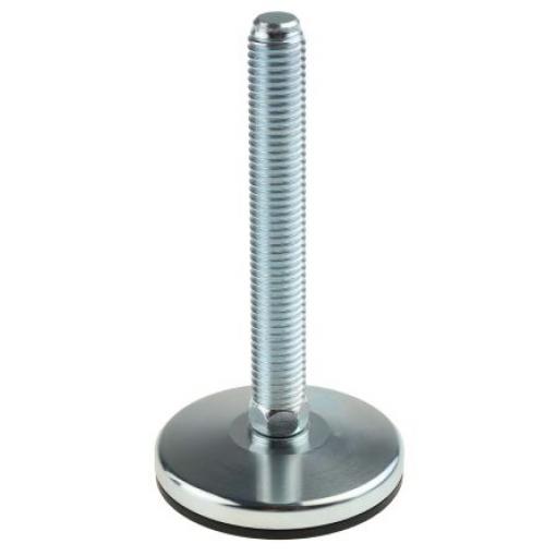 RS PRO M14 63 mm Zinkovaná ocel Nastavitelná noha 1800 kg 5 °