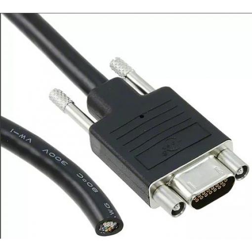 Molex Konektor D-Sub, řada: 83422, počet kontaktů: 15, orientace těla: Rovný 1.27 mm Vnitřní, Micro-D, 600.0 V