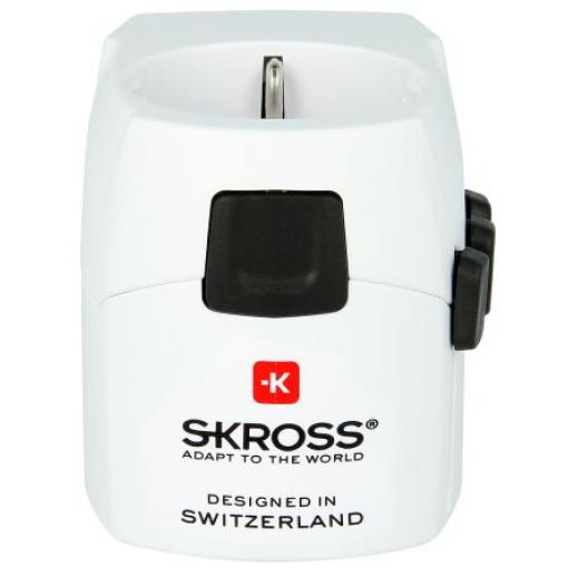 SKROSS Cestovní adaptéry a konvertory, Cestovní adaptér, Adaptér 6.3A