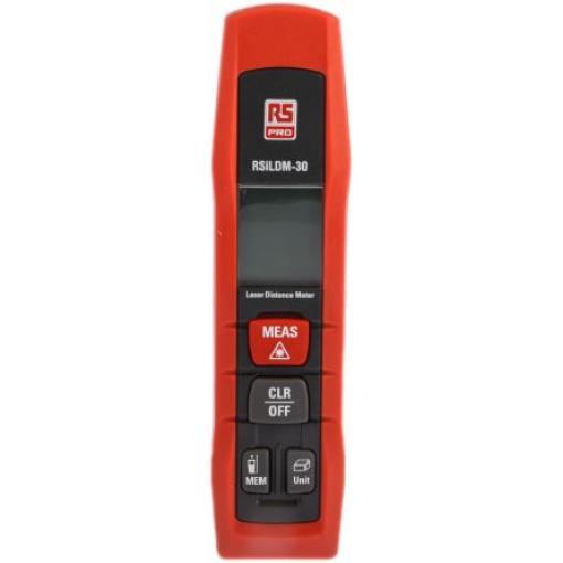 Laserový dálkoměr, číslo modelu: ILDM-30, rozsah: 0.05/30 μm RS PRO, přesnost: ±1.5 mm