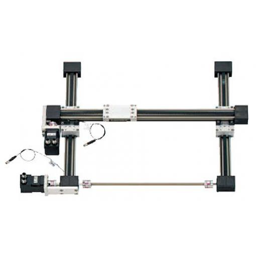 Igus Lineární robot, X/Y 2, osa X: 300 mm, osa Y: 300 mm, pracovní prostor: 300 x 300 mm, 0.5 mm, rychlost: 1.5m/s,