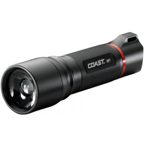 Kapesní svítilna HP7 Plus, rozsah: HP, typ žárovky: LED, svítivost: 410 lm Černá Bodové, Plošné Coast