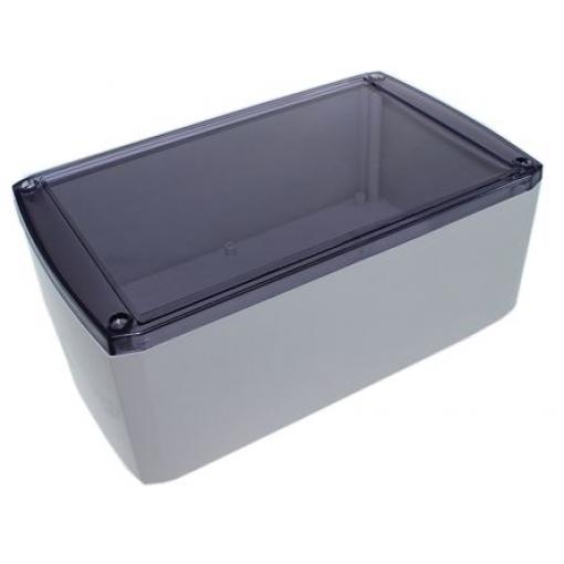 CAMDENBOSS Pouzdro, řada: 1102 IP54 Nestíněný barva Šedá barva Průhledné ABS 110 mm 40 mm 60 mm