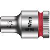 Zásuvka 1/4 in pohon 4.5 mm 6 bodů Šestihran, celková délka: 23.0 mm Wera