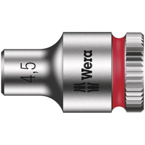 Zásuvka 1/4 in pohon 4.5 mm 6 bodů Šestihran, celková délka: 23.0 mm Wera