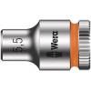Zásuvka 1/4 in pohon 5.5 mm 6 bodů Šestihran, celková délka: 23.0 mm Wera