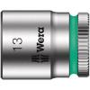 Zásuvka 1/4 in pohon 13 mm 6 bodů Šestihran, celková délka: 23.0 mm Wera