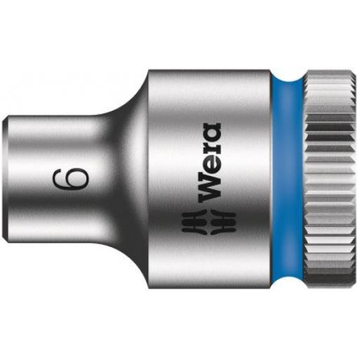 Zásuvka 3/8 in pohon 6 mm 6 bodů Šestihran, celková délka: 29.0 mm Wera