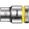 Zásuvka 3/8 in pohon 10 mm 6 bodů Šestihran, celková délka: 29.0 mm Wera