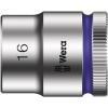 Zásuvka 3/8 in pohon 16 mm 6 bodů Šestihran, celková délka: 30.0 mm Wera