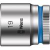 Zásuvka 3/8 in pohon 19 mm 6 bodů Šestihran, celková délka: 30.0 mm Wera