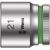 Zásuvka 3/8 in pohon 21 mm 6 bodů Šestihran, celková délka: 30.0 mm Wera