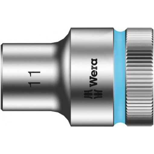 Zásuvka 1/2 in pohon 11 mm 6 bodů Šestihran, celková délka: 37.0 mm Wera