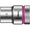 Zásuvka 1/2 in pohon 14 mm 6 bodů Šestihran, celková délka: 37.0 mm Wera