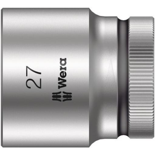 Zásuvka 1/2 in pohon 27 mm 6 bodů Šestihran, celková délka: 40.0 mm Wera
