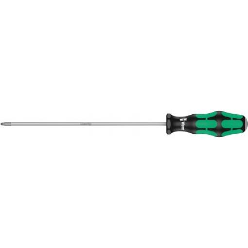 Šroubovák, dělka lopatky: 200 mm Standardní hrot PZ1, celková délka: 298 mm Wera