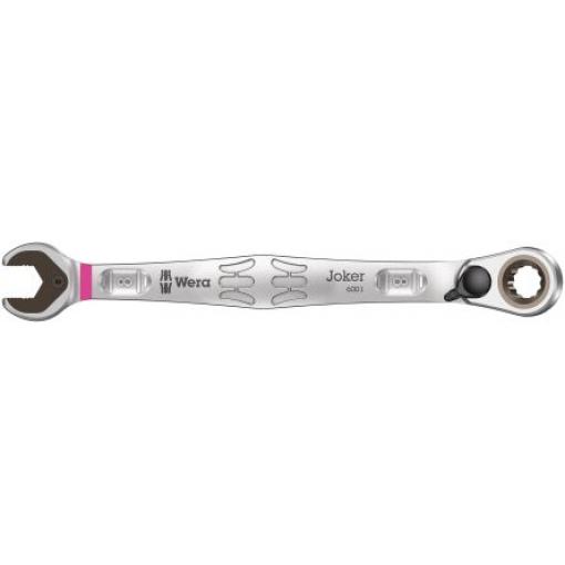 Kombinovaný ráčnový klíč Chromová 8 mm, celková délka: 144 mm Wera
