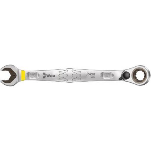 Kombinovaný ráčnový klíč Chromová 10 mm, celková délka: 159 mm Wera
