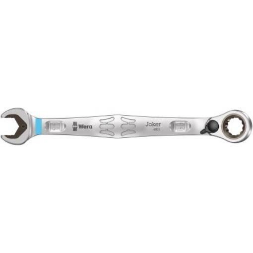 Kombinovaný ráčnový klíč Chromová 11 mm, celková délka: 165 mm Wera