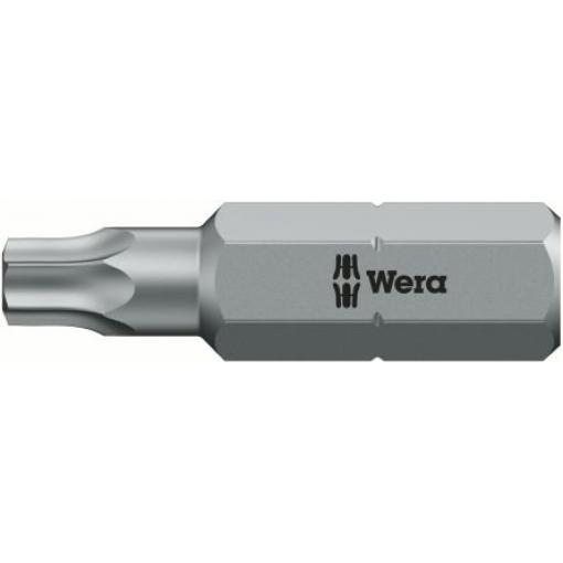 Wera Bit šroubováku, Šestihran, 6.35 mm, T7, celková délka: 25 mm, počet kusů: 1