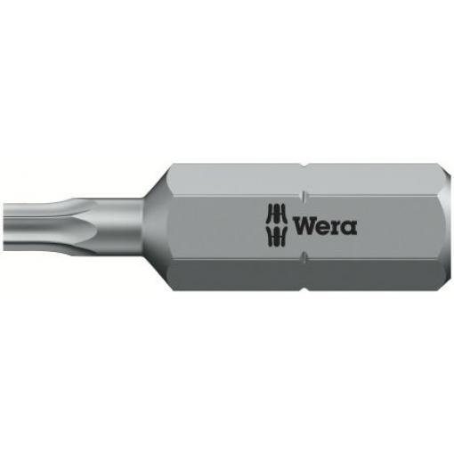 Wera Bit šroubováku, Šestihran, 6.35 mm, T8, celková délka: 25 mm, počet kusů: 1