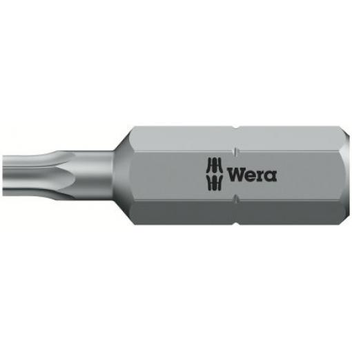 Wera Bit šroubováku, Šestihran, 6.35 mm, T9, celková délka: 25 mm, počet kusů: 1