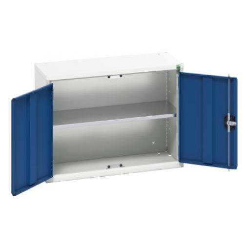 Skříň s přihrádkami 2dveřová, Ocel uzamykatelná Stojící na podlaze Bott 600 mm 800 mm 350 mm