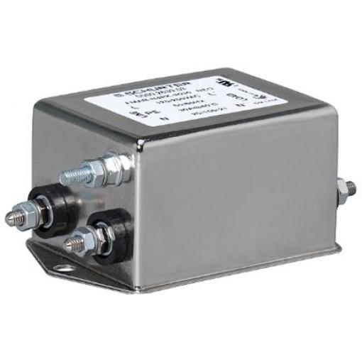 Silnoproudý filtr, řada: FMAB NEO, 250V ac, 60 Hz (UL/CSA), 50 Hz (IEC), Montáž na přírubu, Rychlé připojení, 30 A,