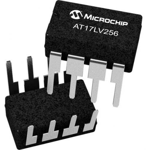 Microchip EEPROM AT17LV256-10PU, 256 kB 256K x 1ů, Sériové - 2drátové, počet kolíků: 8 kolíkový, PDIP