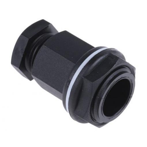 Kabelová průchodka Černá Plastové, IP55 M20 RS PRO 4 mm až 7 mm
