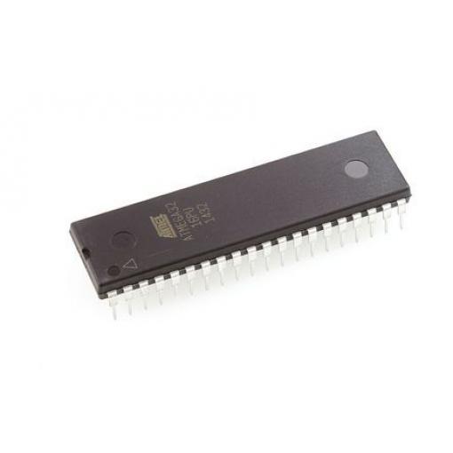 Microchip Mikrokontrolér ATMEGA32-16PU 8 bit AVR 16 MHz 32kB Blesk 2 kB RAM, počet kolíků: 40 kolíkový, PDIP