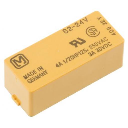 Panasonic Výkonové relé DPDT Montáž na plošný spoj 4 A 24 V dc S