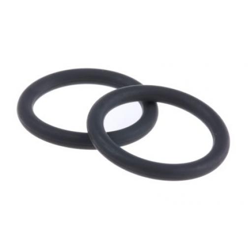 O-kroužek, Fluorokarbonový elastomer 2.62 mm silná 17.12 mm (vnitřní prům.), teplotní rozsah: 200 °C 22.36 mm OD,