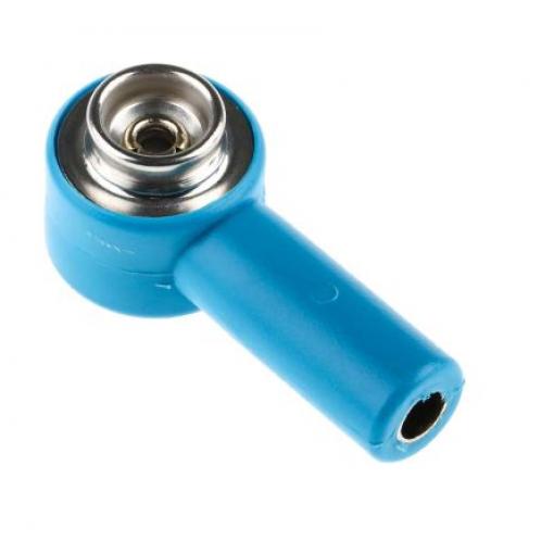 RS PRO Adaptér ESD 10mm kolík na 4mm banánkovou zdířku Vyhovuje normě EN 61340-5-1