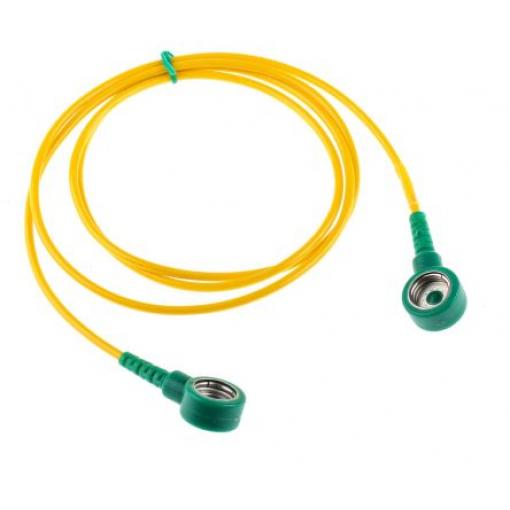RS PRO Šňůra pro ESD zemnění Vyhovuje normě EN 61340-5-1 1m