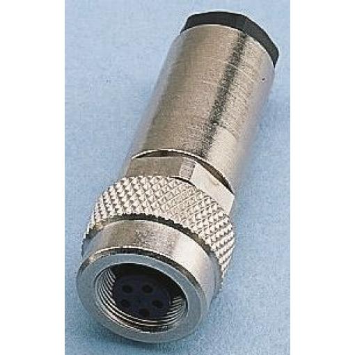 Kulatý konektor, počet kontaktů: 7, Kabel, velikost: M9 binder, pohlaví kontaktu: Vnitřní, orientace těla: Rovný
