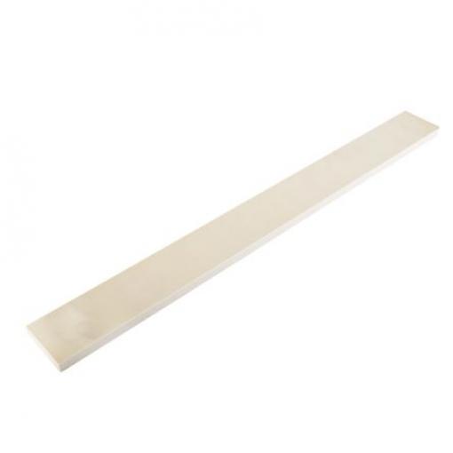 RS PRO Plastová deska, Polyetherketon barva Béžová, délka: 500 mm, šířka: 50 mm, tloušťka: 10 mm