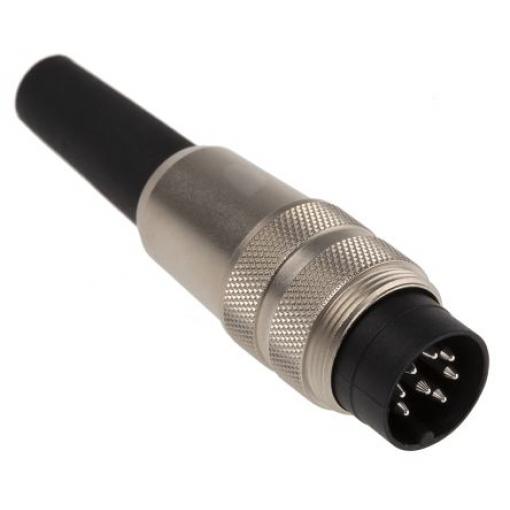Kulatý konektor, počet kontaktů: 8, Kabel, velikost: M16 binder, pohlaví kontaktu: Vnější, orientace těla: Rovný