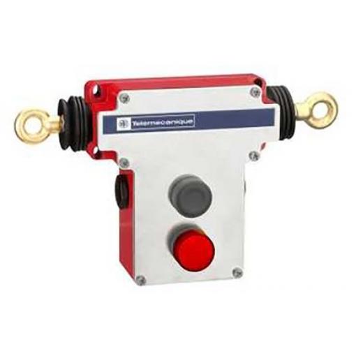 Telemecanique Sensors XY2CE Tahový lankový spínač 285 mm 2 NO/2 NC