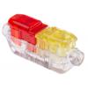 Konektor spojky, řada: CoolSplice paralelní Izolované, max. AWG: 12 AWG, min. AWG: 18 AWG, pokovení: Cín barva Čirá TE