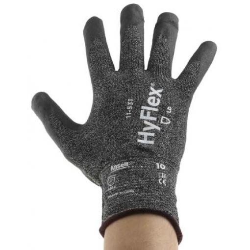 Ansell Pracovní rukavice CE Šedá Ano Nylon Ano Ano 9 HyFlex 11-531 Nitril