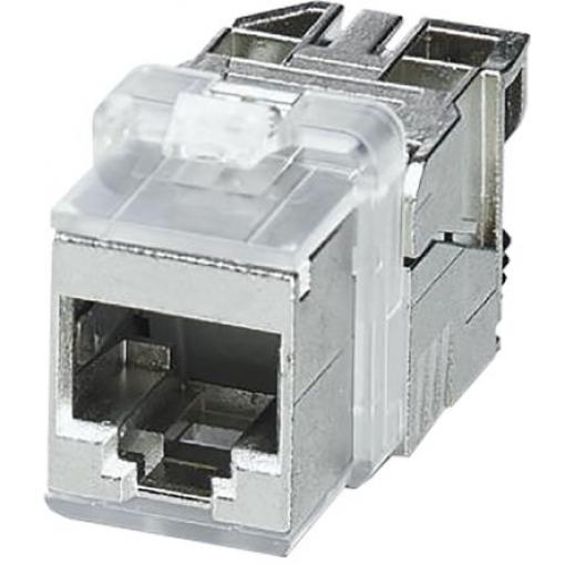 Phoenix Contact Konektor RJ45, řada: CUC-K-J1ZNI-S/R4IDC8 Vnitřní Cat6a, počet cest: 8, Rovný, Montáž do panelu Stíněné,